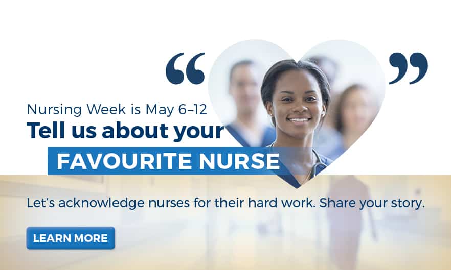 May 6-12, 2019–Nursing Week across Ontario