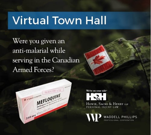 March 17, 2019 — Mefloquine Town Hall Meeting: Virtual March 17, 2019 — Mefloquine Town Hall Meeting: Virtual