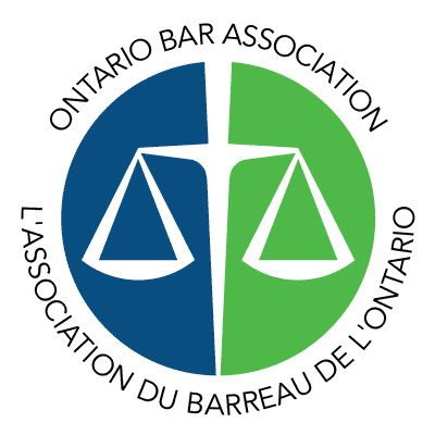 Ontario bar association logo